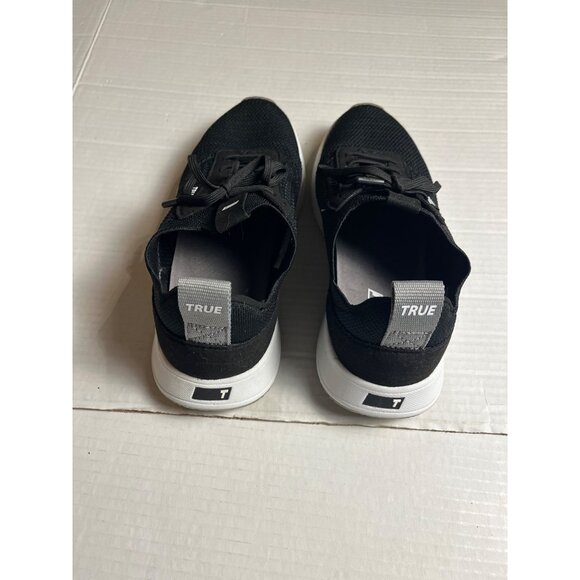 True Linkswear Trueknit 3 Golf Shoes Black/White Spikeless W-9.5, M-8 shoes - Picture 7 of 13